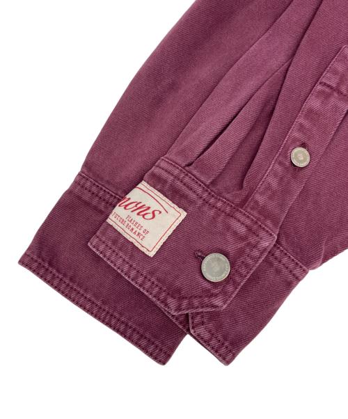 RAF SIMONS（ラフシモンズ）RAF SIMONS (ラフシモンズ) BIG FIT DENIM SHIRT ボルドー サイズ:Sの古着・服飾アイテム
