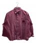 RAF SIMONS（ラフシモンズ）の古着「BIG FIT DENIM SHIRT」｜ボルドー