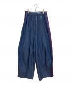 Needles×FREAK'S STOREニードルズ×フリークスストア）の古着「H.D.Track Pant-6oz Denim」｜インディゴ