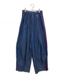 Needles×FREAK'S STORE（ニードルズ×フリークスストア）の古着「H.D.Track Pant-6oz Denim」｜インディゴ