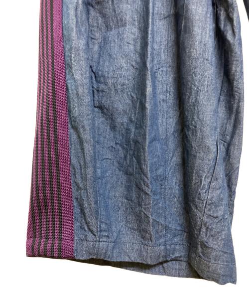 Needles（ニードルズ）Needles (ニードルズ) FREAK'S STORE (フリークスストア) H.D.Track Pant-6oz Denim インディゴ サイズ:XSの古着・服飾アイテム