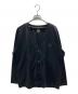 Needles（ニードルズ）の古着「V NECK CARDIGAN - BRIGHT JERSEY」｜ブラック