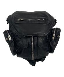 ALEXANDER WANG（アレキサンダー・ワン）の古着「MINI MARTI レザーリュック」｜ブラック