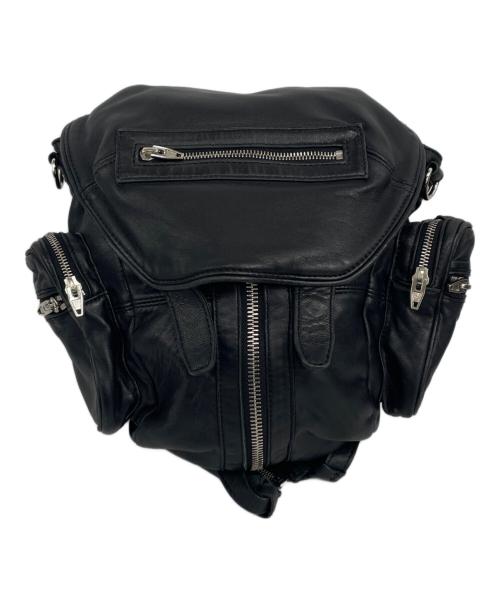 ALEXANDER WANG（アレキサンダー・ワン）ALEXANDER WANG (アレキサンダー・ワン) MINI MARTI レザーリュック ブラック サイズ:-の古着・服飾アイテム