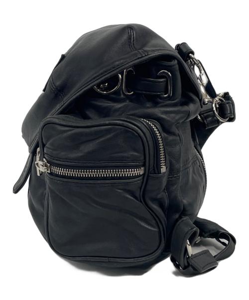 ALEXANDER WANG（アレキサンダー・ワン）ALEXANDER WANG (アレキサンダー・ワン) MINI MARTI レザーリュック ブラック サイズ:-の古着・服飾アイテム