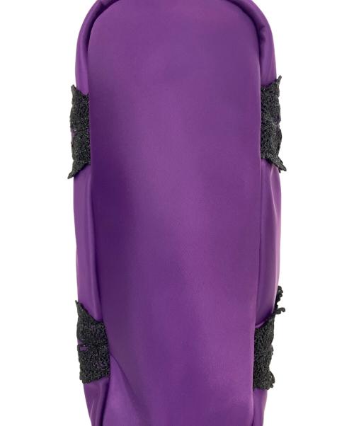 ANNA SUI（アナスイ）ANNA SUI (アナスイ) バタフライレース トートバッグ パープルの古着・服飾アイテム