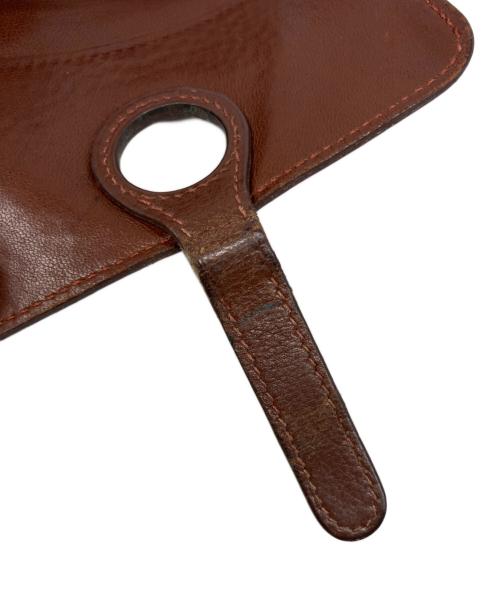 HERMES（エルメス）HERMES (エルメス) ドゴン コインケース ブラウンの古着・服飾アイテム