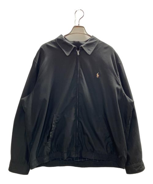 POLO RALPH LAUREN（ポロ・ラルフローレン）POLO RALPH LAUREN (ポロ・ラルフローレン) スイングトップ ブラック サイズ:XXLの古着・服飾アイテム