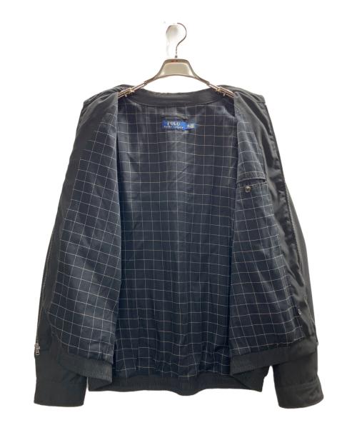 POLO RALPH LAUREN（ポロ・ラルフローレン）POLO RALPH LAUREN (ポロ・ラルフローレン) スイングトップ ブラック サイズ:XXLの古着・服飾アイテム
