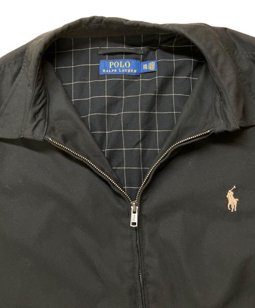 POLO RALPH LAUREN（ポロ・ラルフローレン）POLO RALPH LAUREN (ポロ・ラルフローレン) スイングトップ ブラック サイズ:XXLの古着・服飾アイテム