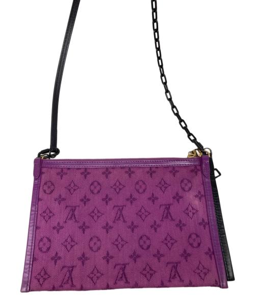 LOUIS VUITTON（ルイ ヴィトン）LOUIS VUITTON (ルイ ヴィトン) ショルダーバッグ ブラウン×パープルの古着・服飾アイテム