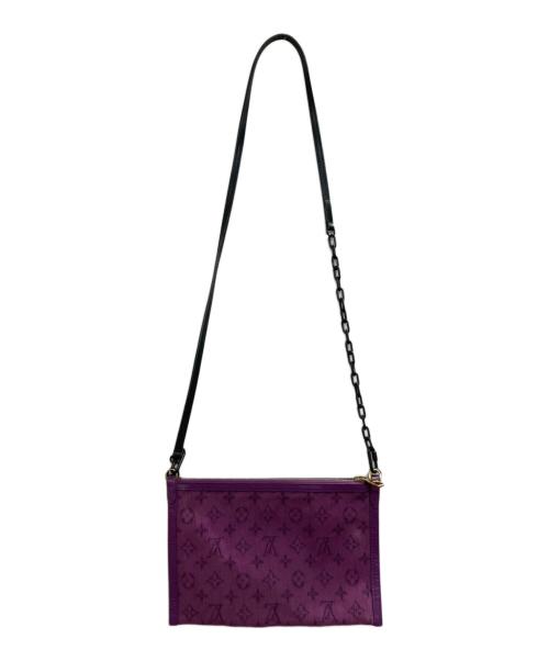 LOUIS VUITTON（ルイ ヴィトン）LOUIS VUITTON (ルイ ヴィトン) ショルダーバッグ ブラウン×パープルの古着・服飾アイテム