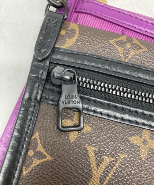 LOUIS VUITTON（ルイ ヴィトン）LOUIS VUITTON (ルイ ヴィトン) ショルダーバッグ ブラウン×パープルの古着・服飾アイテム