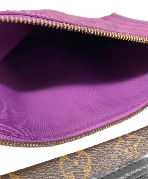 LOUIS VUITTON（ルイ ヴィトン）LOUIS VUITTON (ルイ ヴィトン) ショルダーバッグ ブラウン×パープルの古着・服飾アイテム