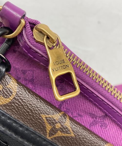 LOUIS VUITTON（ルイ ヴィトン）LOUIS VUITTON (ルイ ヴィトン) ショルダーバッグ ブラウン×パープルの古着・服飾アイテム