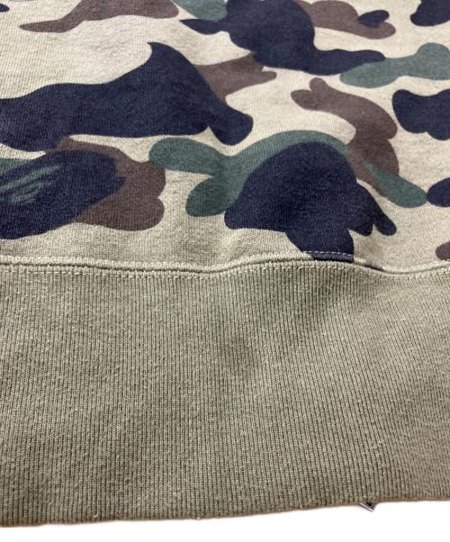 A BATHING APE（アベイシングエイプ）A BATHING APE (アベイシングエイプ) 1st camo shark full zip グリーン サイズ:Mの古着・服飾アイテム