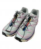 SALOMONサロモン）の古着「ローカットスニーカー」｜ライトグレー
