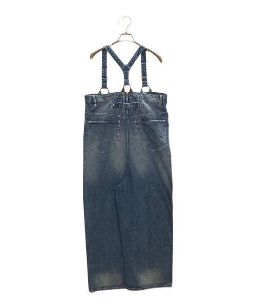 rhodo lirion（ロドリリオン）Rhodo lirioN (ロドリリオン) 5Pockets Suspender Pants Denim インディゴ サイズ:0/Sの古着・服飾アイテム