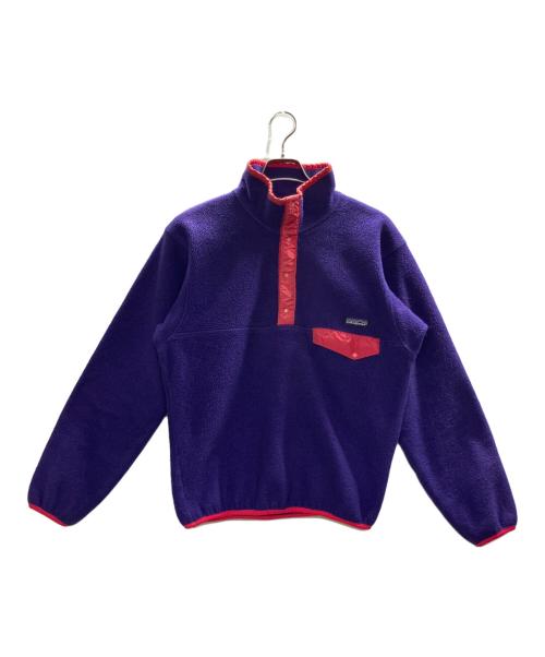 Patagonia（パタゴニア）Patagonia (パタゴニア) シンチラスナップTプルオーバー パープル×ピンク/エッグプラント サイズ:sの古着・服飾アイテム