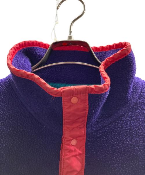 Patagonia（パタゴニア）Patagonia (パタゴニア) シンチラスナップTプルオーバー パープル×ピンク/エッグプラント サイズ:sの古着・服飾アイテム
