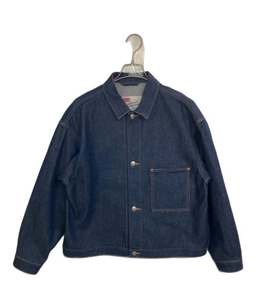Traditional Weatherwear（トラディショナルウェザーウェア）Traditional Weatherwear (トラディショナルウェザーウェア) WORK JACKET 001D インディゴ サイズ:36の古着・服飾アイテム