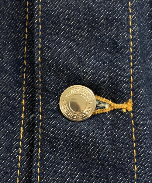 Traditional Weatherwear（トラディショナルウェザーウェア）Traditional Weatherwear (トラディショナルウェザーウェア) WORK JACKET 001D インディゴ サイズ:36の古着・服飾アイテム