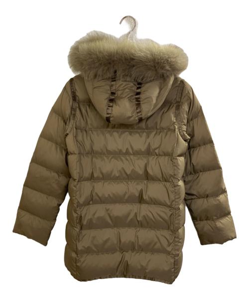 MACKINTOSH（マッキントッシュ）MACKINTOSH (マッキントッシュ) ファー付きショートダウンコート ブラウン サイズ:36の古着・服飾アイテム