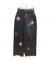 ACLENT（アクレント）の古着「Leather Patch Icon Denim」｜グレー