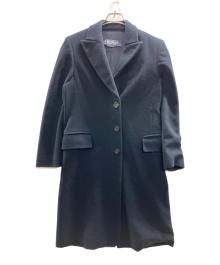 Max Mara WEEK END LINE（マックスマーラ ウイークエンドライン）の古着「ウールコート」｜ネイビー
