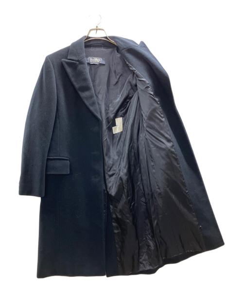 Max Mara WEEK END LINE（マックスマーラ ウイークエンドライン）MAX MARA WEEK END LINE (マックスマーラ ウイークエンドライン) ウールコート ネイビー サイズ:40の古着・服飾アイテム