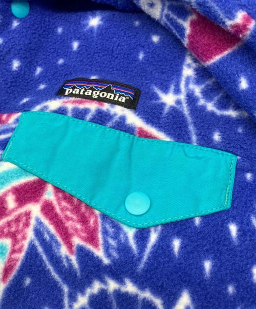 Patagonia（パタゴニア）Patagonia (パタゴニア) ウィメンズ・ライトウェイト・シンチラ・スナップT・プルオーバー ブルー サイズ:Mの古着・服飾アイテム
