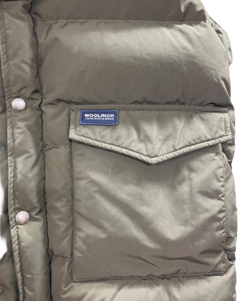 WOOLRICH（ウールリッチ）WOOLRICH (ウールリッチ) ファーダウンベスト カーキ サイズ: USA Sの古着・服飾アイテム