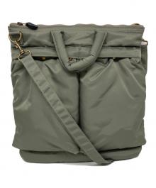 OUTDOOR（アウトドア）の古着「コラボヘルメットバッグ」｜グリーン