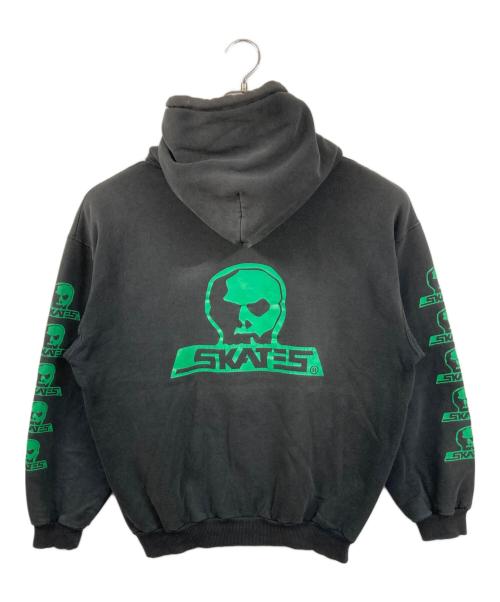 SKULL SKATES（スカルスケーツ）SKULL SKATES (スカルスケーツ) プルオーバーパーカー ブラック サイズ:FREEの古着・服飾アイテム