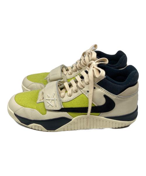 NIKE（ナイキ）NIKE (ナイキ) Travis Scott (トラヴィススコット) ローカットスニーカー アイボリー サイズ:26の古着・服飾アイテム