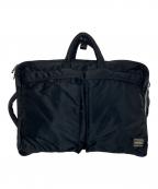 PORTERポーター）の古着「3WAY DOCUMENT BAG」｜ブラック
