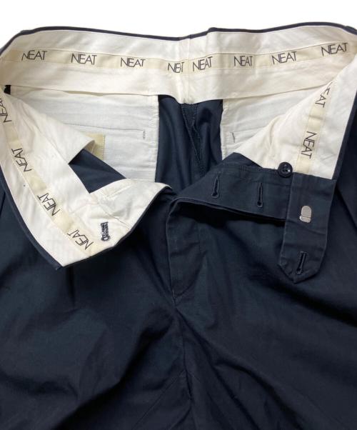 NEAT（ニート）NEAT (ニート) ツータックチノ ネイビー サイズ:46の古着・服飾アイテム