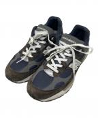 NEW BALANCEニューバランス）の古着「スニーカー」｜ネイビー×グレー