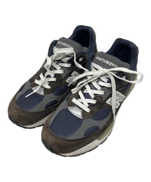 NEW BALANCE（ニューバランス）NEW BALANCE (ニューバランス) スニーカー ネイビー×グレー サイズ:27の古着・服飾アイテム