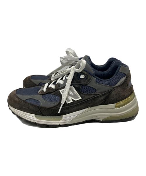 NEW BALANCE（ニューバランス）NEW BALANCE (ニューバランス) スニーカー ネイビー×グレー サイズ:27の古着・服飾アイテム