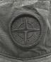 中古・古着 STONE ISLAND (ストーンアイランド) バケットハット ブラック：15000円
