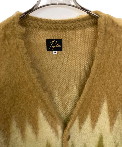 Needles（ニードルズ）Needles (ニードルズ) Mohair Cardigan ブラウン サイズ:Mの古着・服飾アイテム