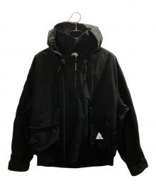 and wander（アンドワンダー）の古着「water repellent light jacket」｜ブラック