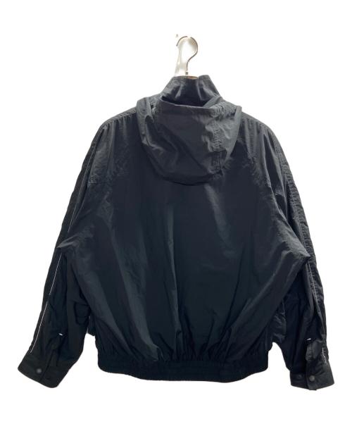 and wander（アンドワンダー）and wander (アンドワンダー) water repellent light jacket ブラック サイズ:Ⅼの古着・服飾アイテム