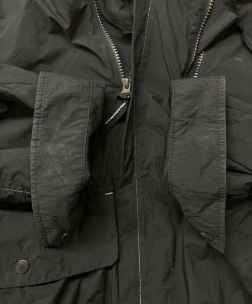 and wander（アンドワンダー）and wander (アンドワンダー) water repellent light jacket ブラック サイズ:Ⅼの古着・服飾アイテム