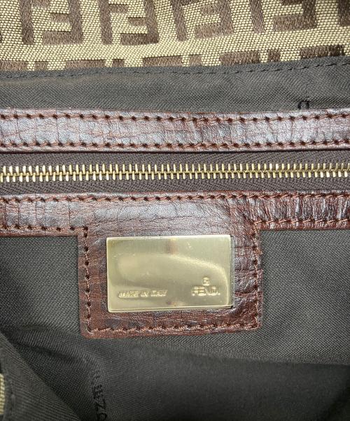 FENDI（フェンディ）FENDI (フェンディ) ズッキーノ マンマバケット ベージュの古着・服飾アイテム