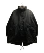 THE SHINZONEザ シンゾーン）の古着「Nylon Polyester Fish Tail Mods Coat」｜ブラック