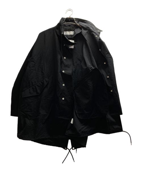 THE SHINZONE（ザ シンゾーン）THE SHINZONE (ザ シンゾーン) Nylon Polyester Fish Tail Mods Coat ブラック サイズ:34の古着・服飾アイテム