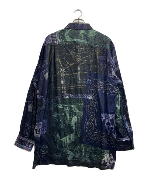 WILDSIDE YOHJI YAMAMOTO（ワイルドサイド ヨウジ ヤマモト）WILDSIDE YOHJI YAMAMOTO (ワイルドサイド ヨウジ ヤマモト) Paisley Pattern Shirt マルチカラー サイズ:3の古着・服飾アイテム