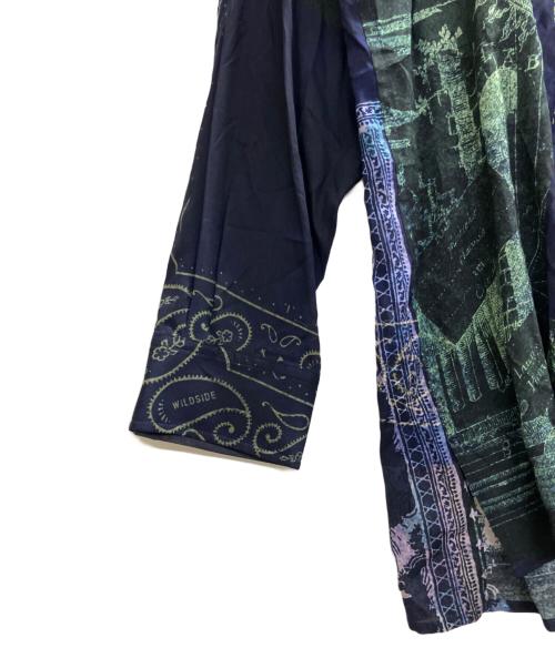 WILDSIDE YOHJI YAMAMOTO（ワイルドサイド ヨウジ ヤマモト）WILDSIDE YOHJI YAMAMOTO (ワイルドサイド ヨウジ ヤマモト) Paisley Pattern Shirt マルチカラー サイズ:3の古着・服飾アイテム